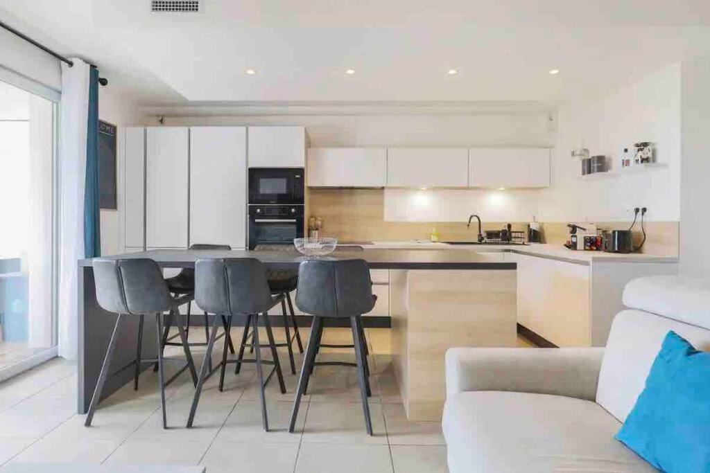 Logement Moderne Luxueux Parking Ac Cote De La Mer Nice Eksteriør bilde