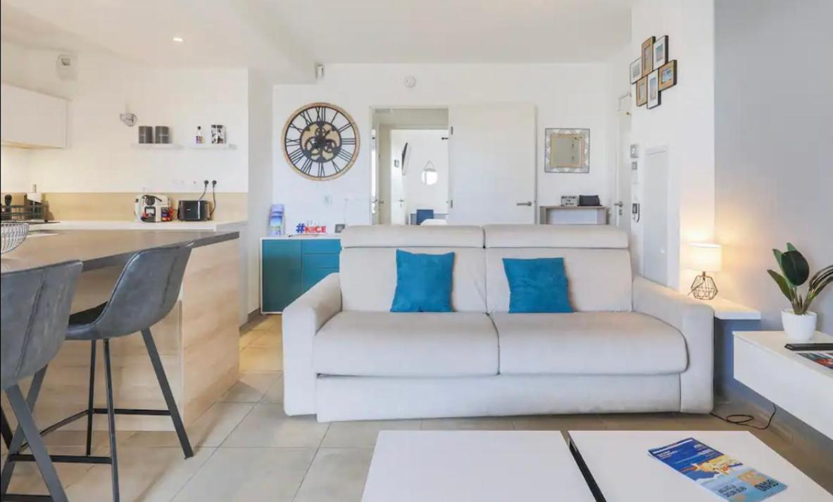Logement Moderne Luxueux Parking Ac Cote De La Mer Nice Eksteriør bilde